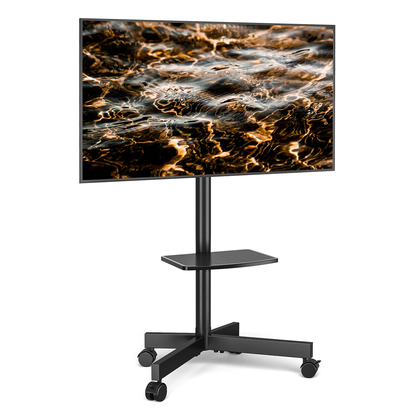 Rfiver Mobile TV Cart for 23-65 Inch TVs up to 88 lbs, Max VESA 400x400mm