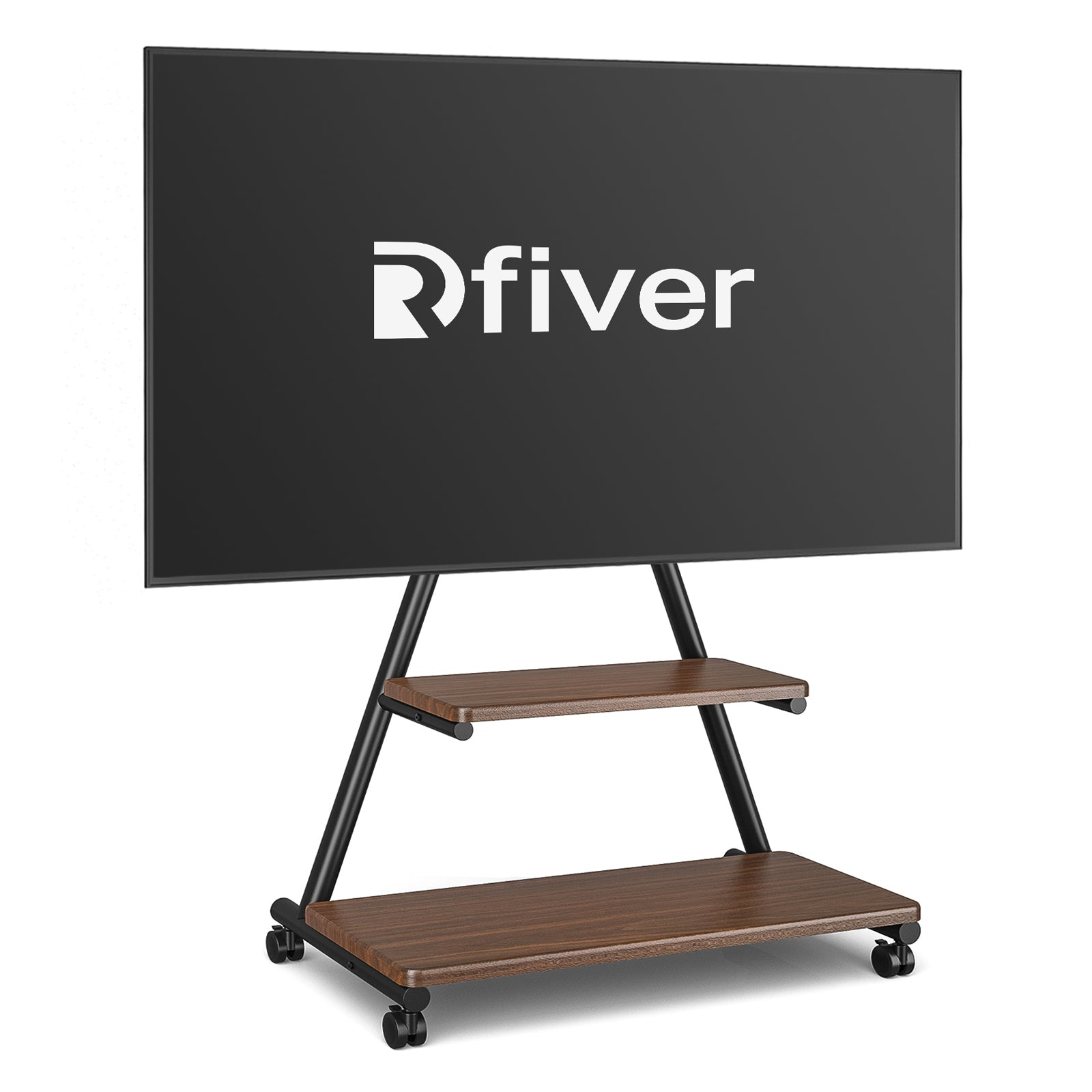 Rfiver Heavy Duty Rolling TV Stand for 43-80 Inch TVs up to 150lbs