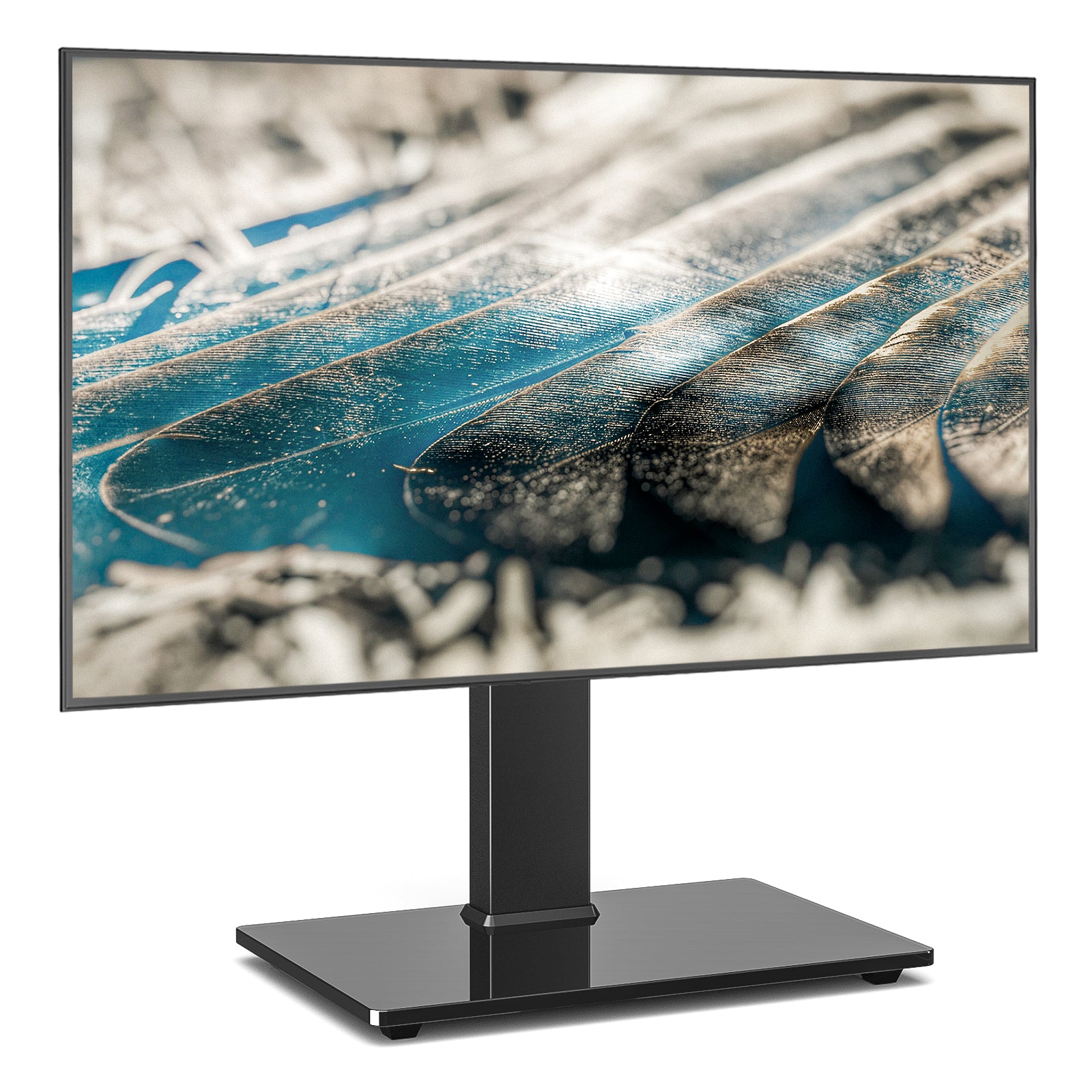 Rfiver Universal Swivel Table Top TV Stand for 32-70 Inch TVs