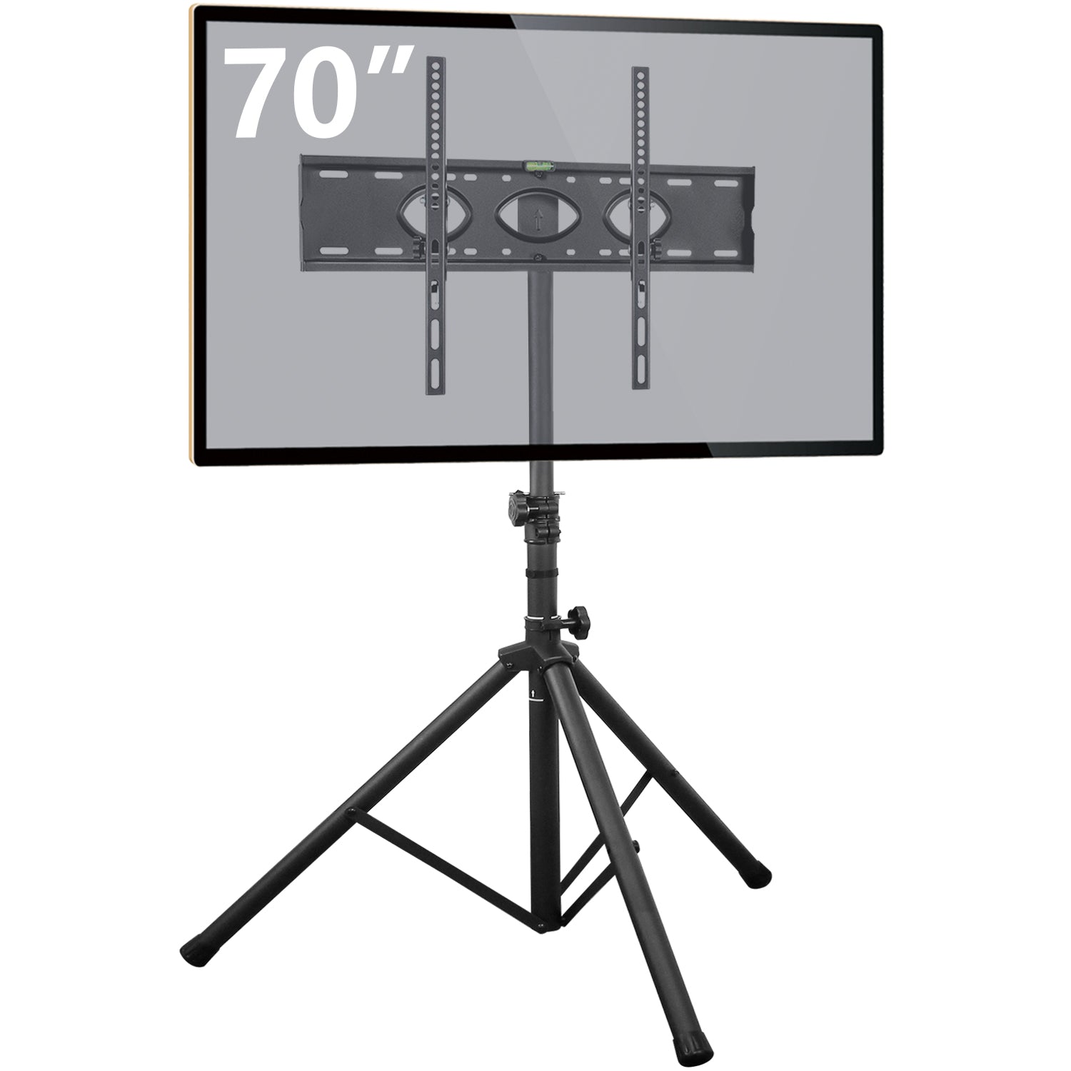 Rfiver Tripod TV Stand with Swivel/Tilt Mount for 32"-70" TVs